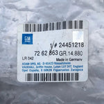 NEU Blende Führungsschiene Sitz vorne außen links beige Original Opel Vectra C