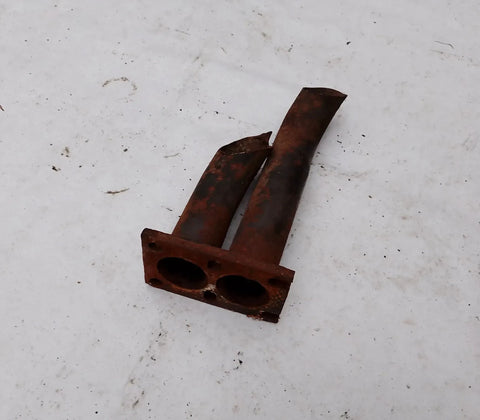Flansch Auspuffrohr Hosenrohr vorne Original Opel Kadett C 1.2N 1.2S OHV
