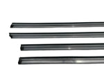 Set Zierleisten mit Dichtung Fensterführung Fensterschachtleisten Opel Senator B