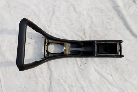 Mittelkonsole Tunnel anthrazit Leder Original Opel Senator B FL facelift