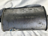 NEU NOS Mittelschalldämpfer Auspufftopf Original Opel Manta B CC 1.2 1.3 1.6