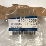 NEU NOS Satz Halter Befestigung Isolierung Fußraum unten Original Opel Astra F
