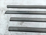 Set Zierleisten mit Dichtung Fensterführung Fensterschachtleisten Opel Senator B