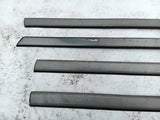 Set Zierleisten mit Dichtung Fensterführung Fensterschachtleisten Opel Senator B