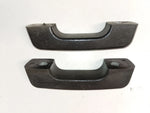 Satz 2 Türgriffe innen schwarz links rechts Original Opel Kadett C