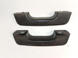 Satz 2 Türgriffe innen schwarz links rechts Original Opel Kadett C
