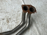 NEU NOS Auspuffrohr Hosenrohr vorne Original Opel Kadett E 1.8 2.0 C18NE C20NE