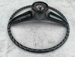 Lenkrad 3 Speichen schwarz Original Opel Rekord C ab Fahrgestellnummer