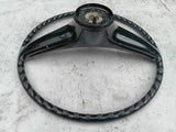 Lenkrad 3 Speichen schwarz Original Opel Rekord C ab Fahrgestellnummer
