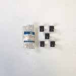 NEU NOS 7 Klemmmuttern Befestigung Kraftstoffeinfüllrohr Original Opel Kadett E