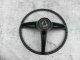 Lenkrad 3 Speichen schwarz Original Opel Rekord C ab Fahrgestellnummer