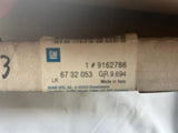 NEU Satz Windabweiser Regenabweiser Vordertür vorne Orig Opel Vectra C Signum
