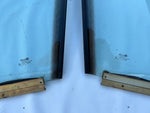 Set 4 Fensterscheiben Scheiben Glas Tür Seitenscheiben Original Opel Senator B