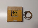 NEU NOS Zierstreifen Farbstreifen silber Original Opel