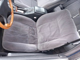 Ausstattung Sitze Vordersitze Rückbank grau Velour Original Opel Senator B