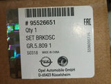 NEU Komplettsatz Bremse Vorderachse Ø308mm Original Opel Corsa D E Astra H