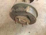 Hinterachse Differential Tellerrad Steckachsen Original Opel Rekord C 9:33 3,67
