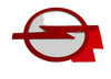 NEU NOS Logo Emblem Blitz Heckklappe hinten Original Opel Sintra