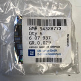 NEU 5 Sechskantschrauben Ventildeckel Original Opel Vectra A B Corsa B Astra F