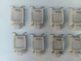 10 Klammern Clips Steinschlagschutz Schweller Original Opel Senator B Omega A