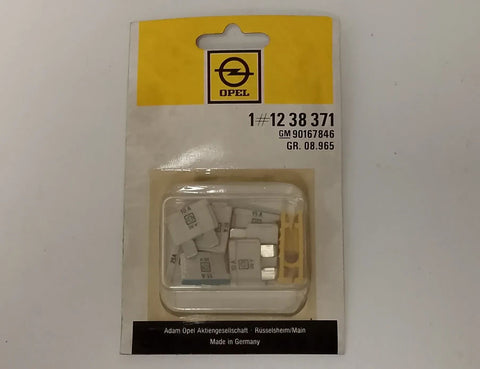 NEU Satz 10A Sicherungen Weiss Original Opel 90167846