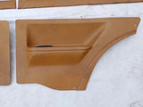 Set Türverkleidungen Türpappen beige braun vorne hinten Orig Opel Kadett C City