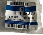 NEU Halter Aufhängung Auspufftopf hinten links Original Opel Vectra A 2.0 2.5