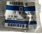 NEU Halter Aufhängung Auspufftopf hinten links Original Opel Vectra A 2.0 2.5