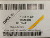 NEU Luftfilter Filtereinsatz Original Opel Vectra B 1.7 TD