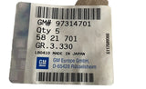 NEU 5x Distanzscheiben 7.186mm Einspritzdüse Original Opel Campo 2.5 25TD