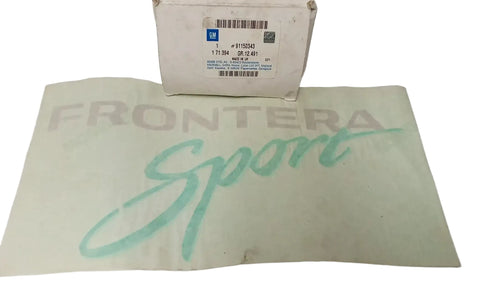 NEU Schriftzug Seitenwand "Frontera Sport" Original Opel Frontera A 2-Türer