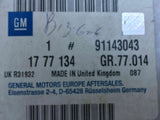 NEU NOS Antirutschmatte Kofferraum Original Opel Corsa D Astra H 915 x 915mm