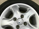 Alufelge 5.5x14 ET49 + Reifen Orig Irmscher Ronal Opel Astra F Vectra A KBA43036