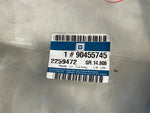 NEU NOS Vordersitzbezug Sitz Rückenlehne vorne schwarz Original Opel Astra F