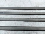 Set Zierleisten mit Dichtung Fensterführung Fensterschachtleisten Opel Senator B