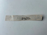 NEU NOS Schriftzug Aufkleber "VECTRA" hinten grau Original Opel Vectra A