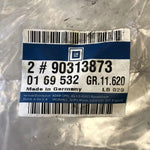 NEU NOS Riemen Gurtschlaufe Rückenlehne Sitz hinten Original Opel Astra F