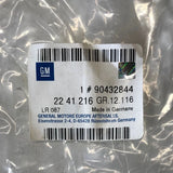 NEU NOS Blende Abdeckung Hintertürgriff hinten rechts grau Orig Opel Omega B VFL