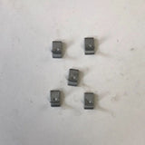 NEU NOS 5 Federklammern Wasserabweiser Stirnwand Original Opel Omega B