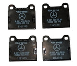 NEU Bremsbeläge Bremsklötze Hinterachse Orig Mercedes SE 126 E 123 SLC 107 /8