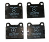 NEU Bremsbeläge Bremsklötze Hinterachse Orig Mercedes SE 126 E 123 SLC 107 /8