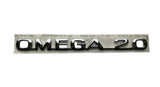 NEU NOS Schriftzug Emblem "Omega 2.0" Heckklappe Original Opel Omega B
