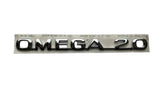 NEU NOS Schriftzug Emblem "Omega 2.0" Heckklappe Original Opel Omega B