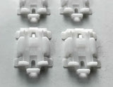 NEU 4x Clips Schutzzierleiste Seitenwand Heckscheibe Orig Opel Vectra B Omega A