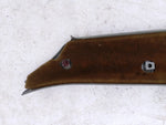 Verkleidung D Säule hinten links hellgrau platingrau Original Audi 80 B4