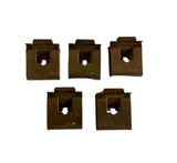 NEU NOS 5 Clips Klammern Türleuchte Innenraumbeleuchtung Original Opel Vectra A