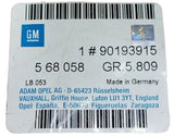 NEU Set Bremstrommeln Hinterachse 200 X 34.5 Original Opel Astra F Kadett E