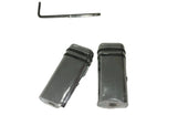 NEU Türknöpfe Türpins Aluminium Original Irmscher Opel Astra Corsa Tigra Meriva