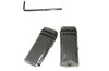 NEU Türknöpfe Türpins Aluminium Original Irmscher Opel Astra Corsa Tigra Meriva
