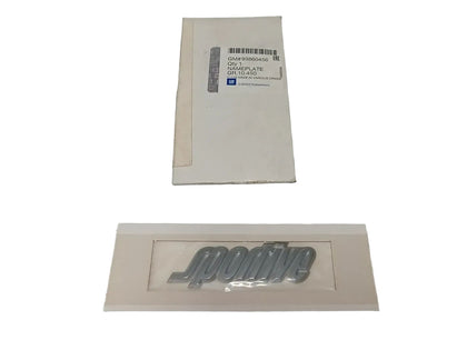 NEU Schriftzug Folienschild Vordertür „Sportive“ Original Opel Vivaro B